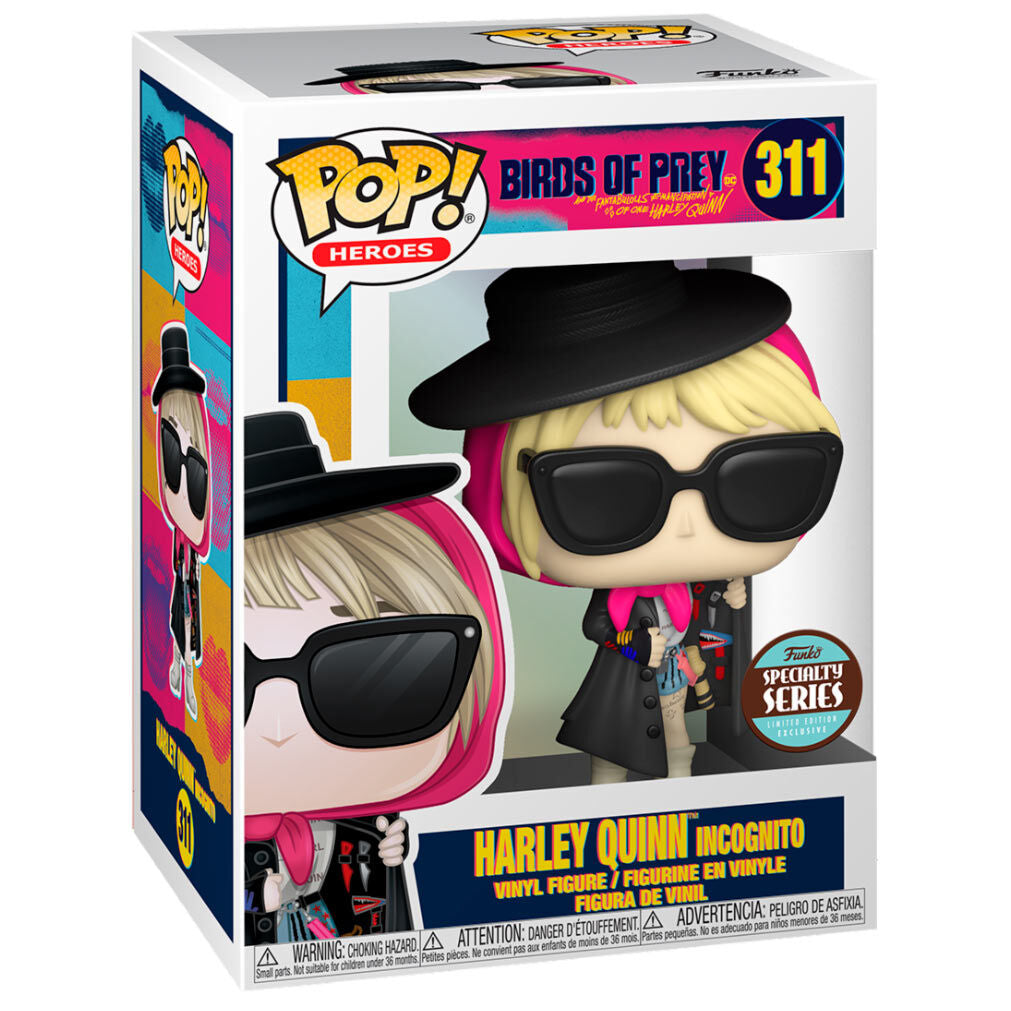 Funko POP!Birds of Prey Harley Quinn Incognito Exclusive