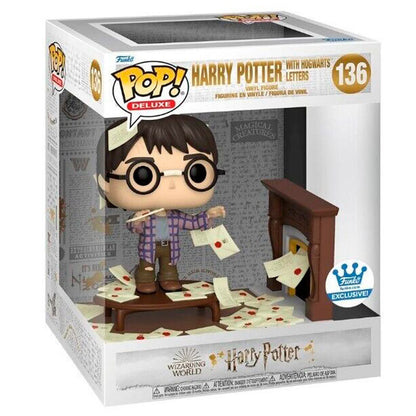 Funko POP!Deluxe Harry Potter Anniversary Harry Potter with Hogwarts Letters Exclusive