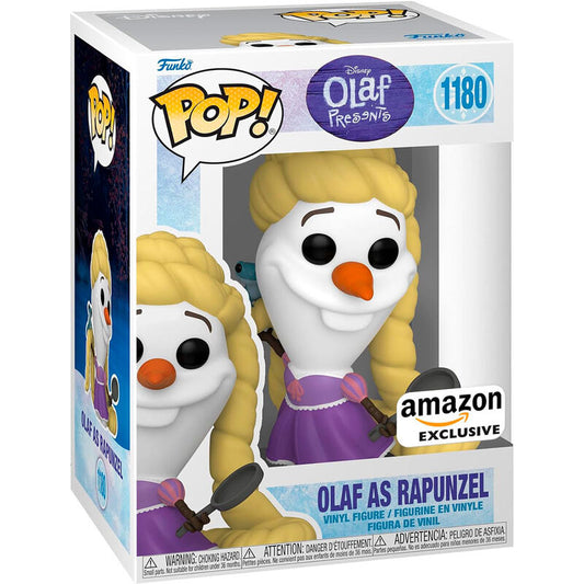 Funko POP!Disney Olaf Present Olaf as Rapunzel Exclusive