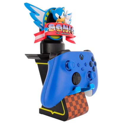Sonic The Hedgehog Classic Sonic clamping  bracket Cable guy Ikon 20cm