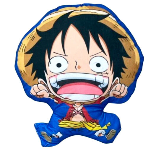 One Piece D Luffy 3D Almofada 35cm