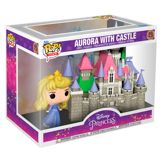 Funko POP!Town Disney Princess Aurora with Castle