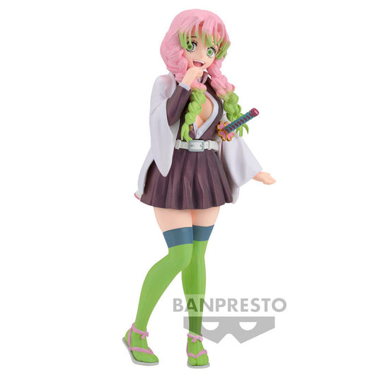 Demon Slayer Kimetsu no Yaiba Glitter & Glamorous Mitsuri Kanroji Figura 22cm