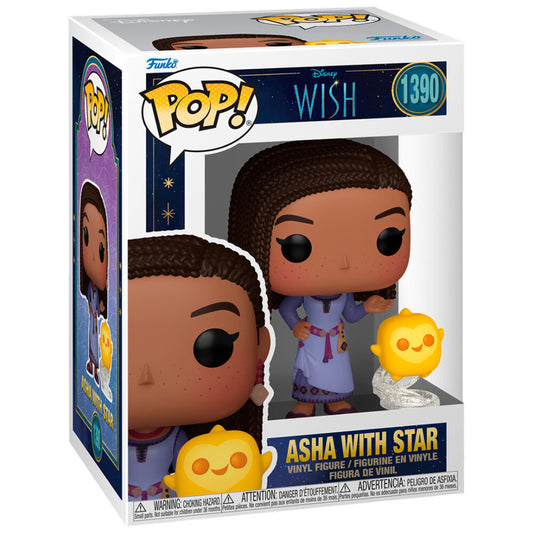 Funko POP! Disney Wish Asha with Star