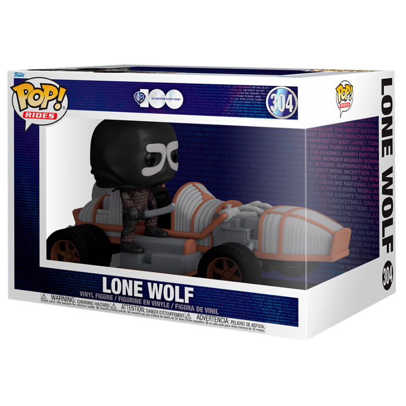 Funko POP! Ride Super Deluxe Warner Bros 100th Mad Max The Road Warrior Lone Wolf