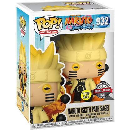 Funko POP!Naruto Uzumaki Naruto Six Path Sage Glow