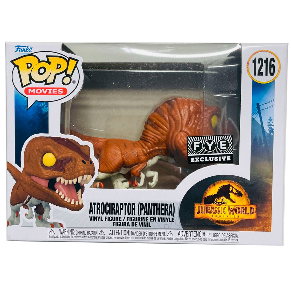 Funko POP!Jurassic World 3 Atrociraptor Panthera Exclusive