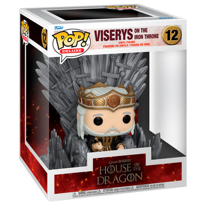 Funko POP!Deluxe House of the Dragon Viserys on the Iron Throne