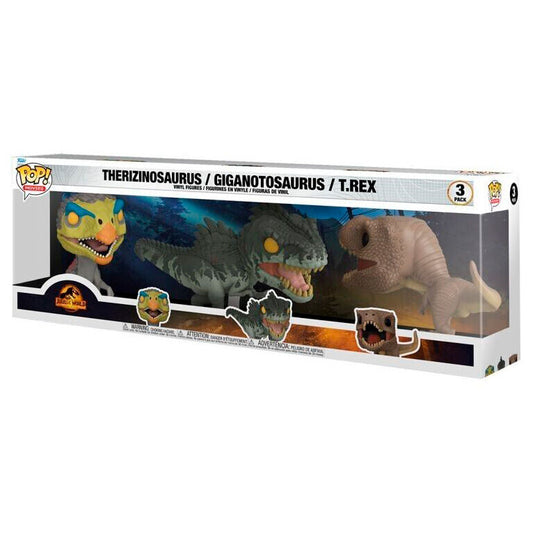 Funko POP! conjunto de 3 Figuras Jurassic World