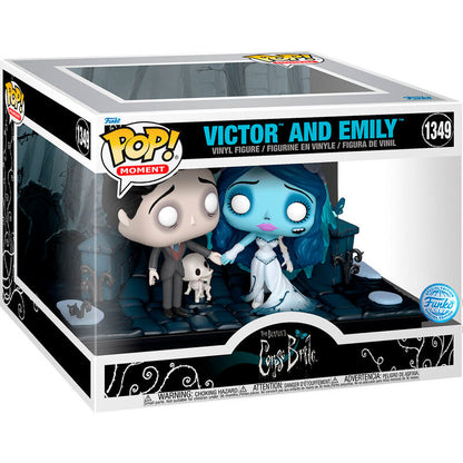 Funko POP!Moment Disney The Corpse Bride Victor y Emily Exclusive