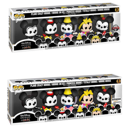Funko POP! pack 5 Disney Minnie Mouse Exclusive