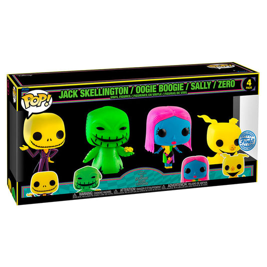 Funko POP! pack 4 Figuras Disney Nightmare Before Christmas Exclusive