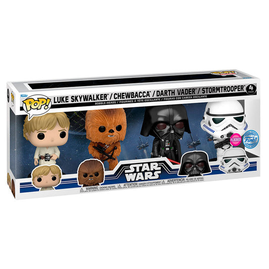 Funko POP! pack 4 Figuras Star Wars New Classics Exclusive