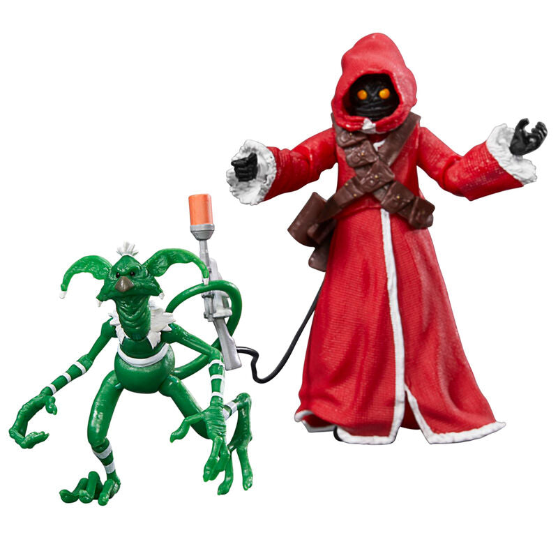 Star Wars Jawa & Salacious B. Crumb Holiday Edition Figuras 15-10cm
