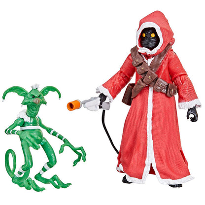 Star Wars Jawa & Salacious B. Crumb Holiday Edition Figuras 15-10cm