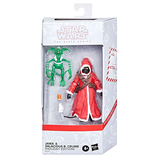 Star Wars Jawa & Salacious B. Crumb Holiday Edition Figuras 15-10cm