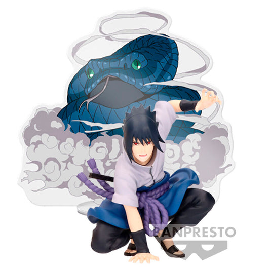 Naruto Shippuden Panel Spectacle Sasuke Uchiha Special Figura 9cm
