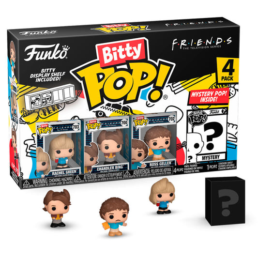 Bitty Funko POP! Friends Rachel pk4