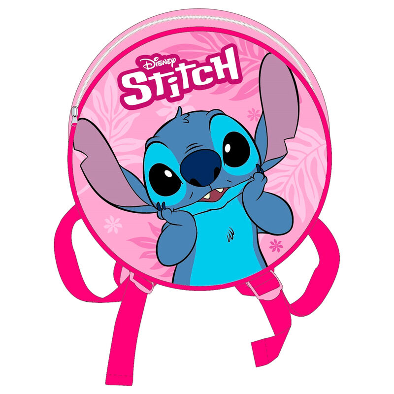 Disney Stitch round Mochila 27cm