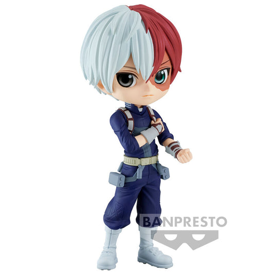 My Hero Academia Shoto todoroki Q posket Figura 14cm