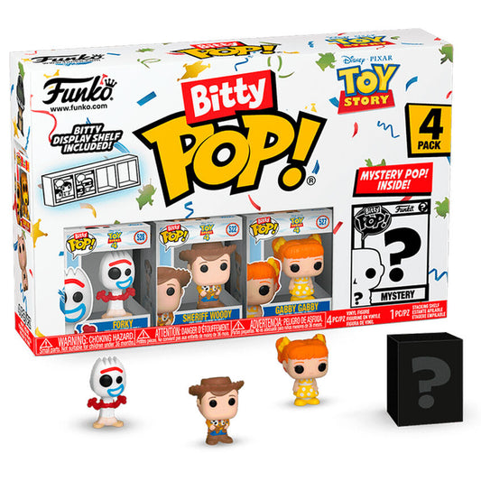 Blister 4 Figuras Bitty Funko POP! Disney Toy Story Forky