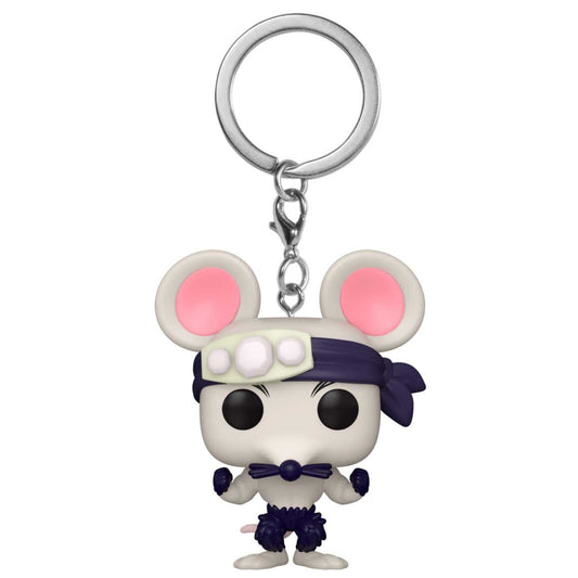 Porta-Chaves Funko POP!Demon Slayer Kimetsu no Yaiba Muscle Mouse