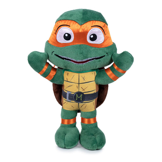 Ninja Turtles Mutant Mayhem Michelangelo Peluche 21cm