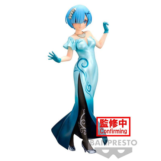 Re:Zero Starting Life in Another World Glitter & Glamorous Rem Figura 23cm