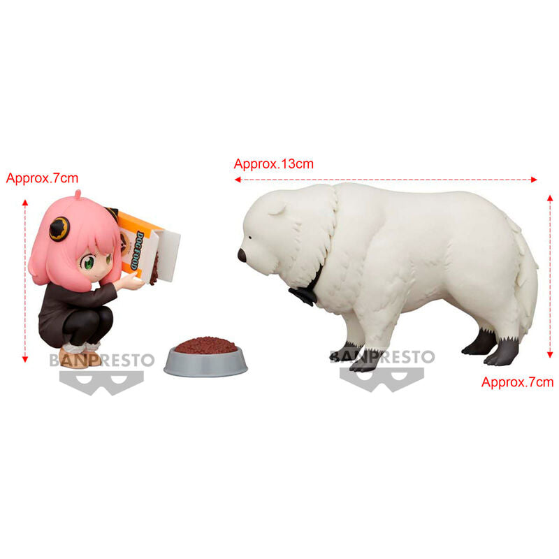 Spy x Family Break Time Anya Forger & Bond Forger II Figura 13cm