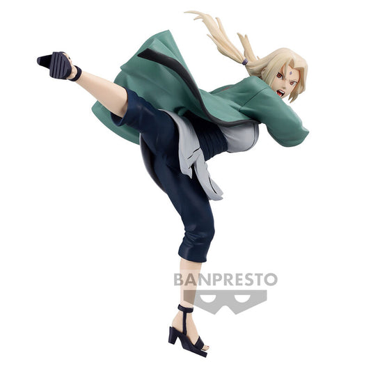Naruto Shippuden Tsunade Banpresto Colosseum  Figura 14cm