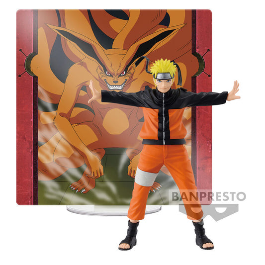 Naruto Shippuden Uzumaki Naruto Panel Spectacle Figura 13cm