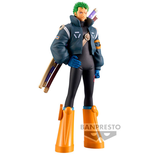 One Piece Egghead Roronoa Zoro Grandline Series Figura17cm