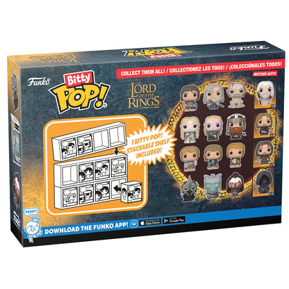 Blister 4 Figuras Bitty Funko POP! The Lord of the Rings Frodo
