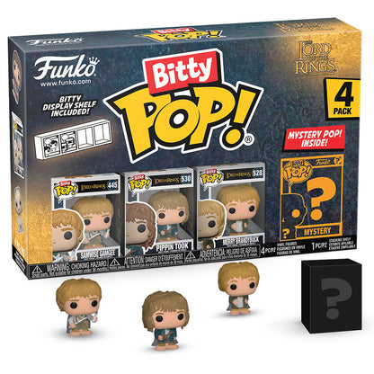 Blister 4 Figuras Bitty Funko POP! The Lord of the Rings Samwise