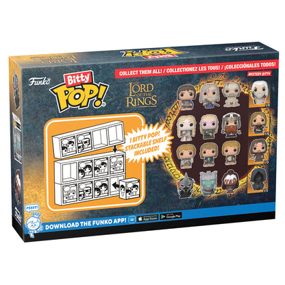 Blister 4 Figuras Bitty Funko POP! The Lord of the Rings Witch King