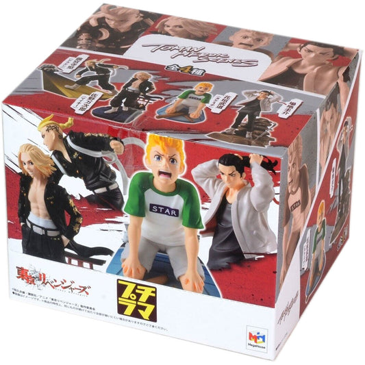 Toman Heroic Scenes Tokyo Revengers Series Petitrama pack 4 Figuras 8cm