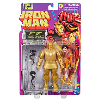 Marvel Iron Man - Iron Man Model 01-Gold Figura 15cm