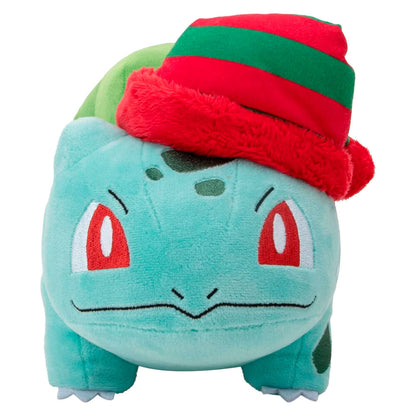 Pokemon Christmas Bulbasaur Peluche 20cm