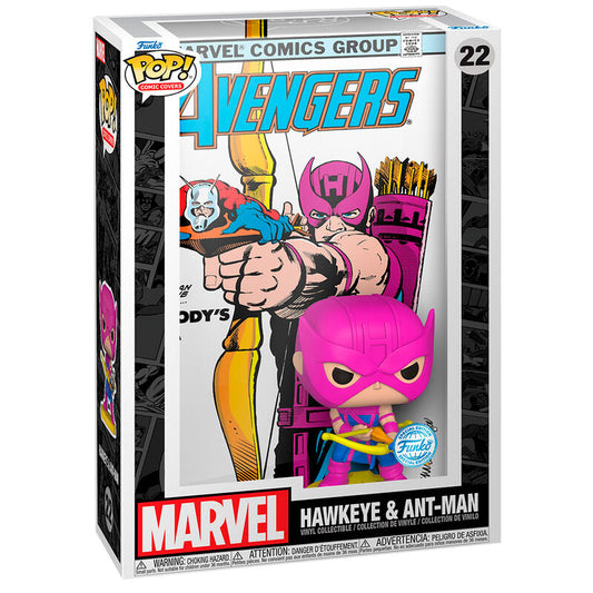 Funko POP!Comic Cover Marvel Avengers Hawkeye & Ant-Man Exclusive