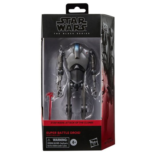 Star Wars Attack of the Clones Super Battle Droid Figura 15cm