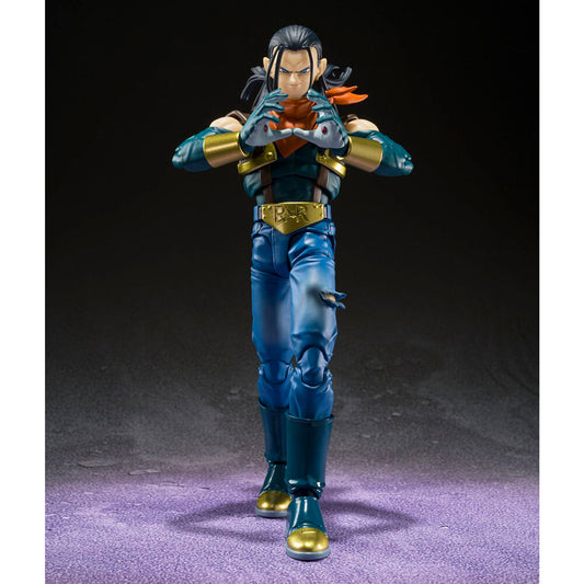 Dragon Ball GT Super Android 17 SH Figuarts Figura 20cm