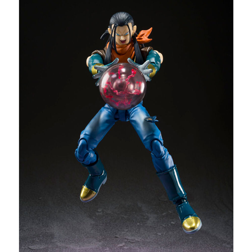 Dragon Ball GT Super Android 17 SH Figuarts Figura 20cm