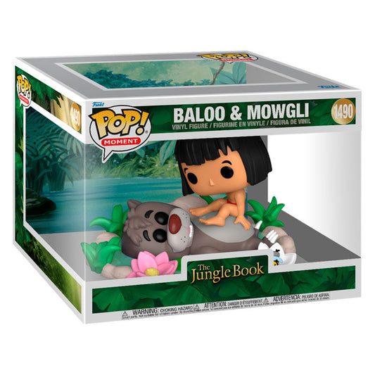 Funko POP!Moment Disney The Jungle Book Baloo & Mowgli