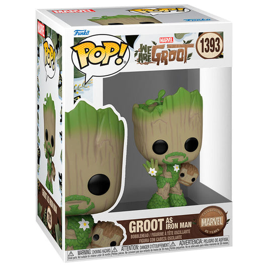 Funko POP!Marvel We Are Groot - Groot as Iron Man