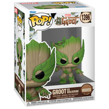 Funko POP!Marvel We Are Groot - Groot as Wolverine
