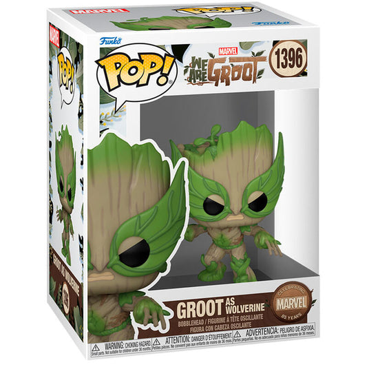 Funko POP!Marvel We Are Groot - Groot as Wolverine