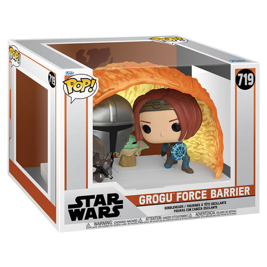 Funko POP!Moments Star Wars The Mandalorian Grogu Force Barrier