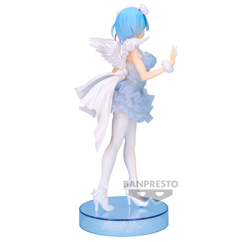 Re:Zero Starting Life in Another World Rem Clear & Dressy Figura 22cm