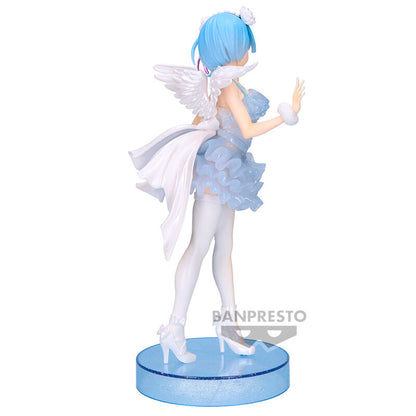 Re:Zero Starting Life in Another World Rem Clear & Dressy Figura 22cm