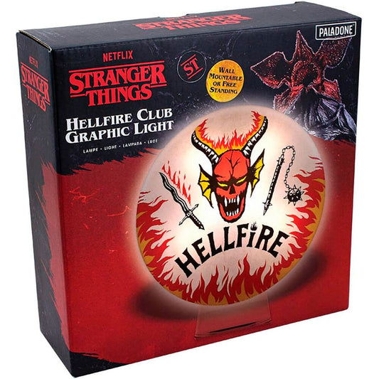 Stranger Things Hellfire Club candeeiro